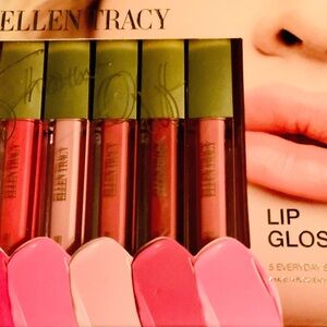 Ellen Tracy Lip Gloss 5 every day shades